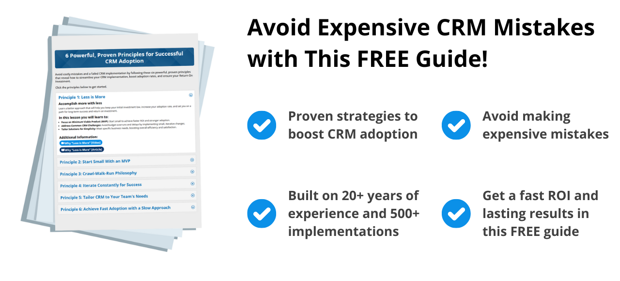 Avoid Making Expensive CRM Mistakes With This Free Guide